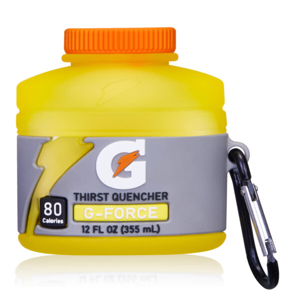 G-Force Thirst Quencher Bottle Airpod Pro case - Yellow